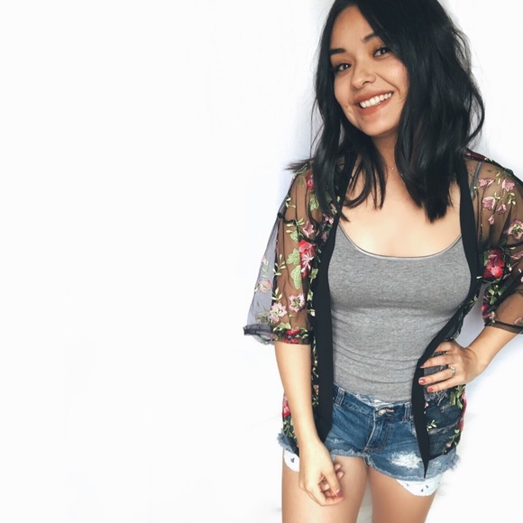 (LAST M)• Adana Floral Cardigan - Picture 4 of 7